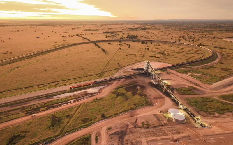 Balloon Loop, Carmichael Rail Project, Australia