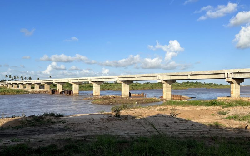 Buzi Bridge, Mozambique, Africa