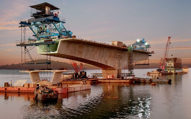Sharavati Bridge, Karnataka, India