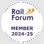 Rail Forum Aarvee 24-25 Logo